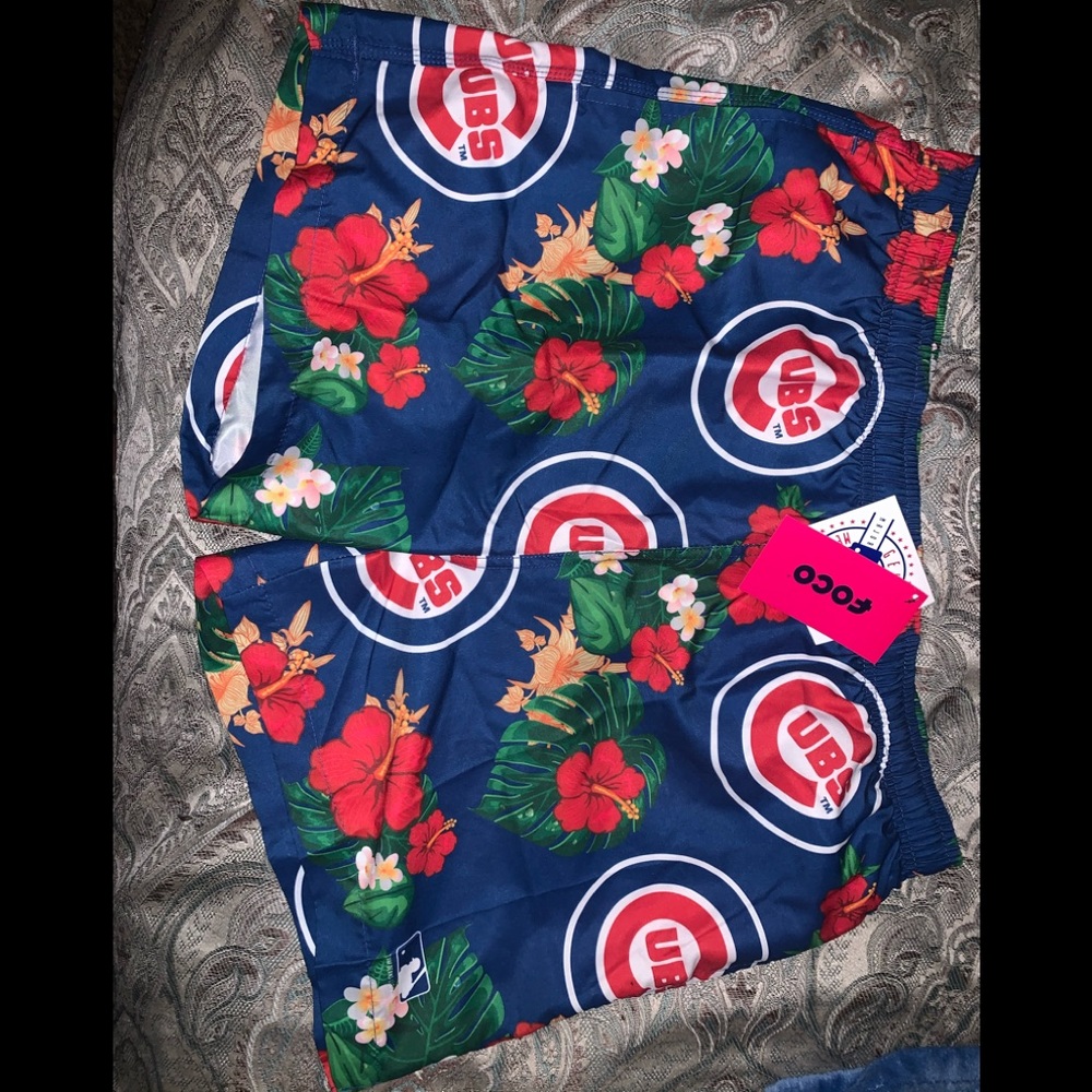 COPY - BNWT MLB Cubs swimtrunks